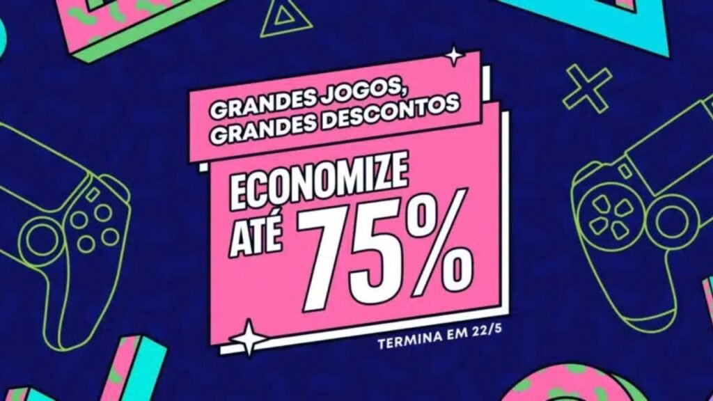 uma chuva de descontos na nova promoção da ps store.