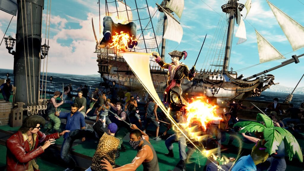 navalcombat-4-1024x576 Like a Dragon: Pirate Yakuza in Hawaii tem novos detalhes do combate revelados