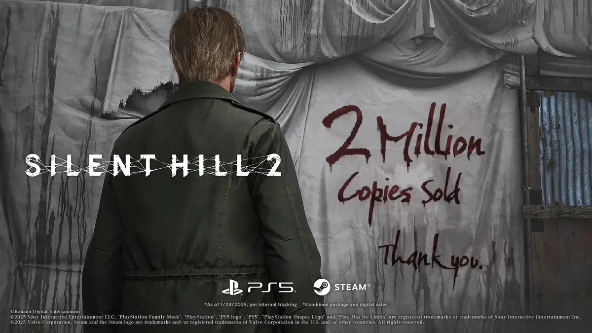 James, Silent Hill 2 Remake, Bloober Team, 2 milhões de unidades vendidas, Konami