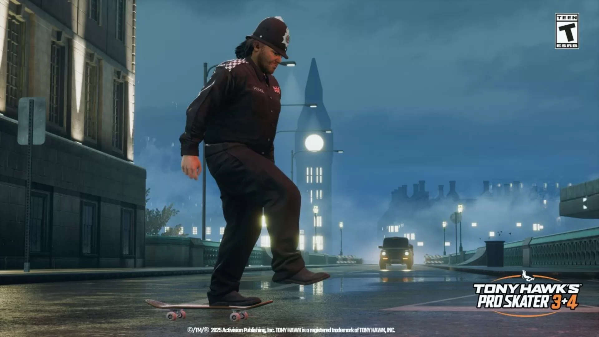 Jack Black retorna como Officer Dick em Tony Hawk’s Pro Skater 3+4