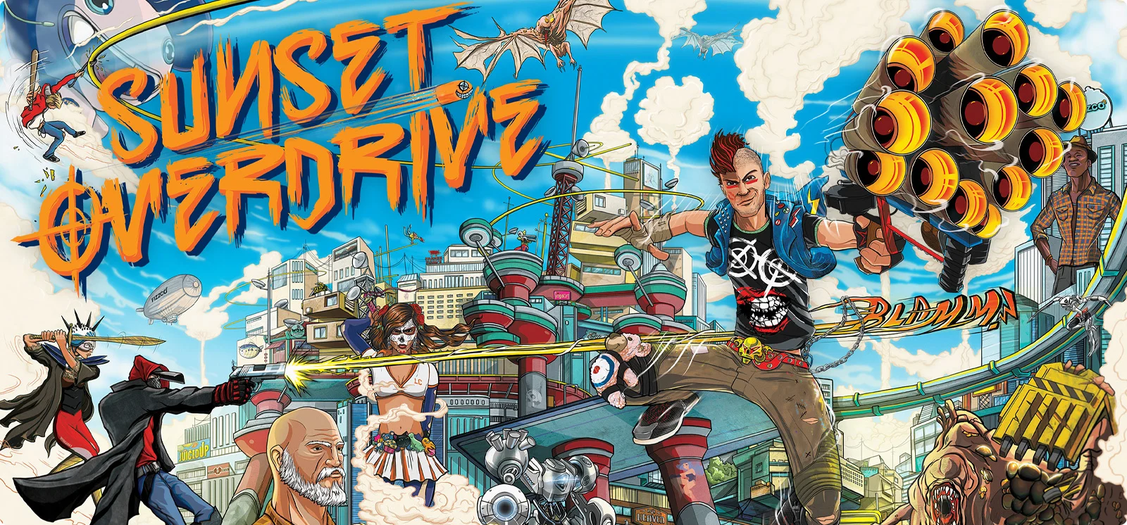 Sunset Overdrive Remastered pode ser anunciado durante o Xbox Games Showcase, segundo rumor