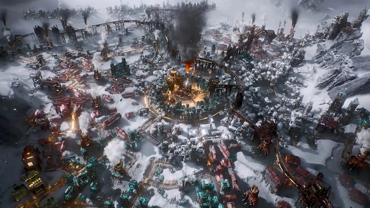 Frostpunk 2 revela gameplay para consoles com interface adaptada e suporte total a controles