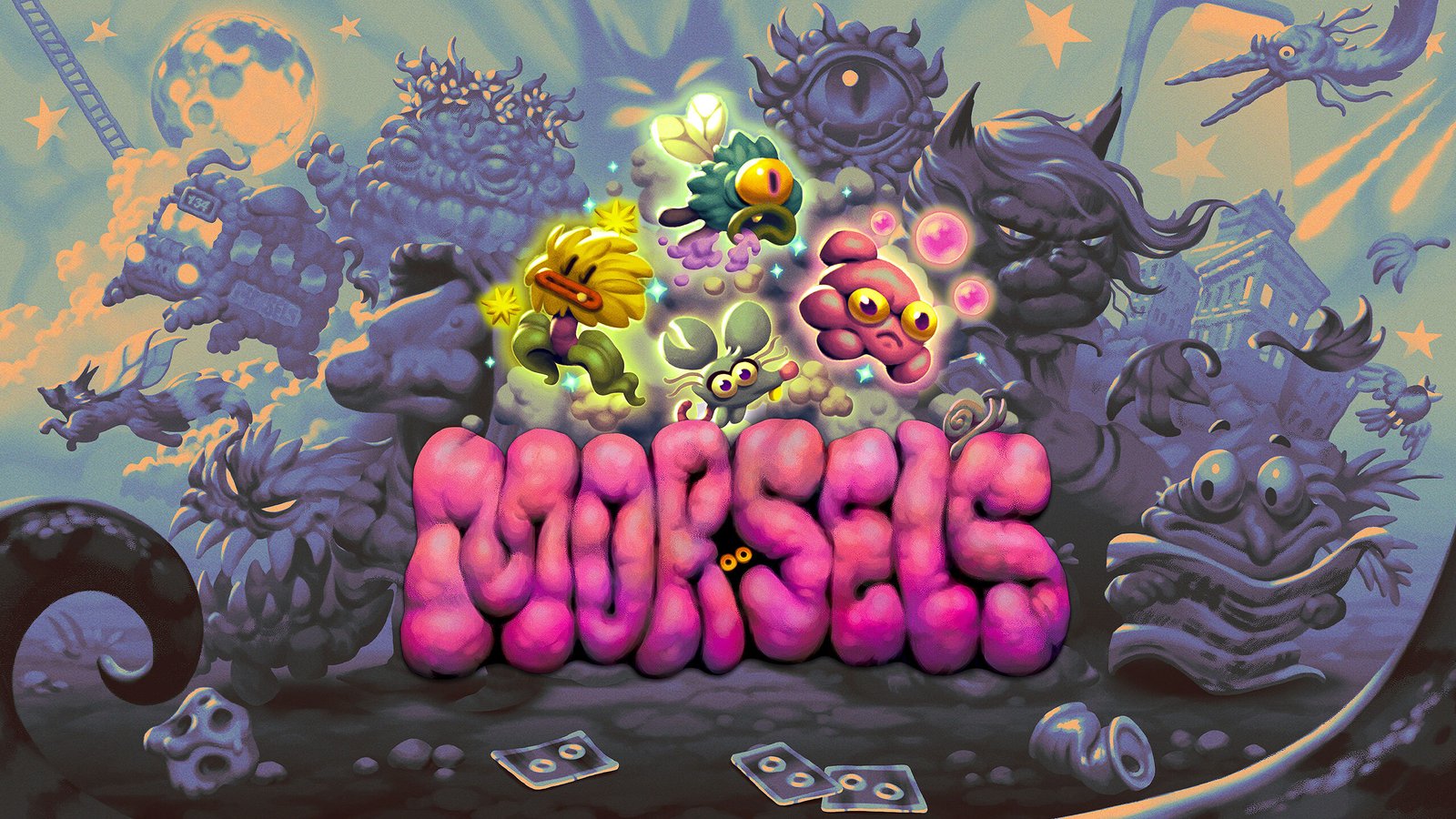 Morsels, novo roguelite psicodélico chega ao PS5 em novembro