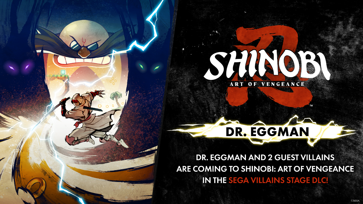 Shinobi: Art of Vengeance terá DLC com vilões icônicos da SEGA em 2026