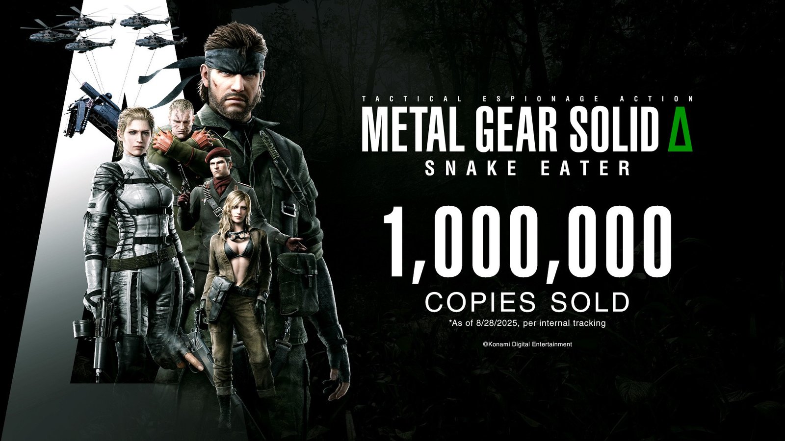 Metal Gear Solid Delta: Snake Eater ultrapassa 1 milhão de cópias vendidas em 24 horas