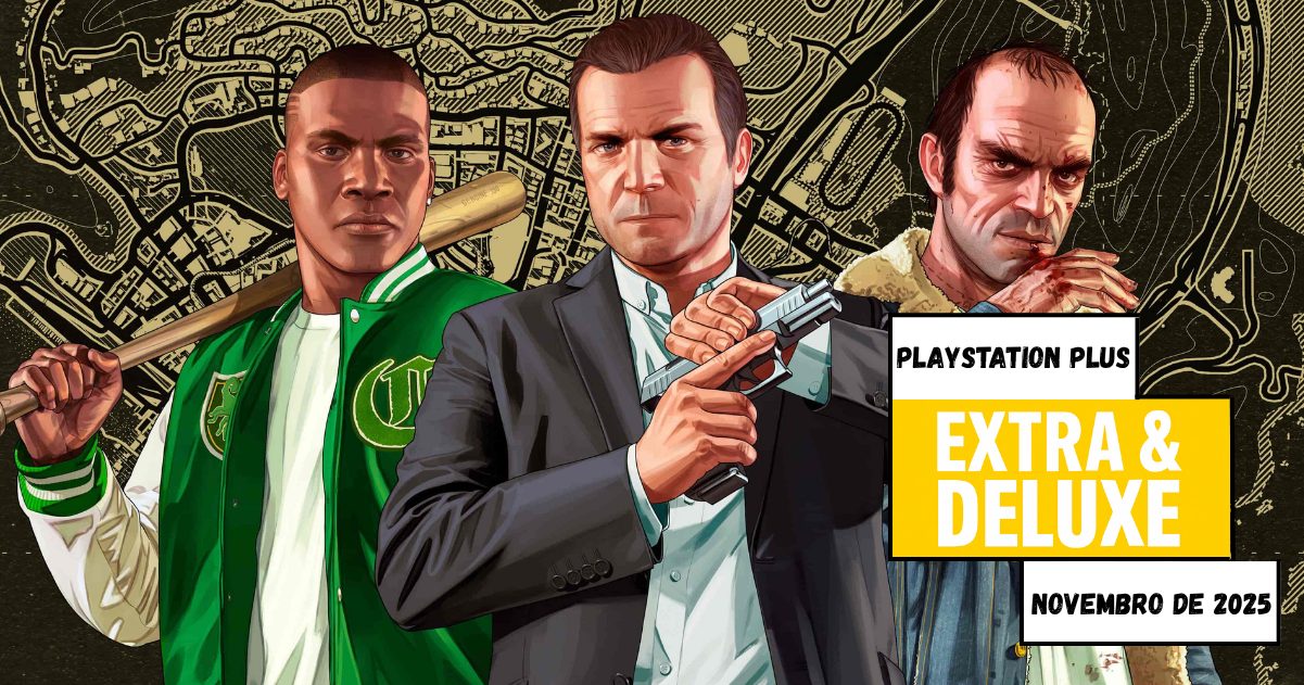Novembro de 2025 | PS Plus Extra e Deluxe receberá nove jogos