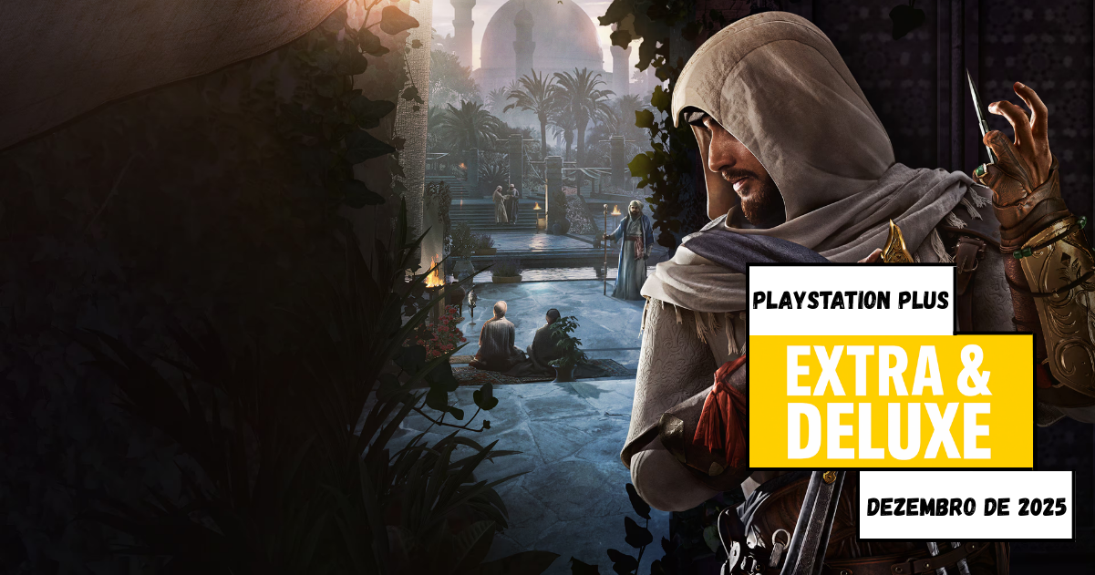 Dezembro de 2025 | PS Plus Extra e Deluxe receberá dez jogos