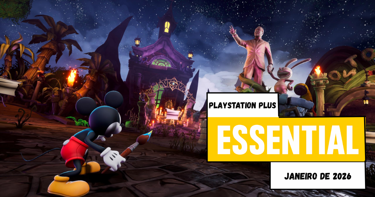 Janeiro de 2026 | PS Plus Essential tem seus jogos revelados
