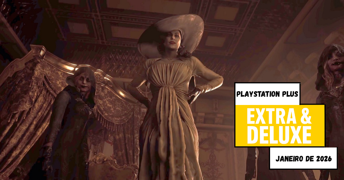 Janeiro de 2026 | PS Plus Extra e Deluxe receberá nove jogos