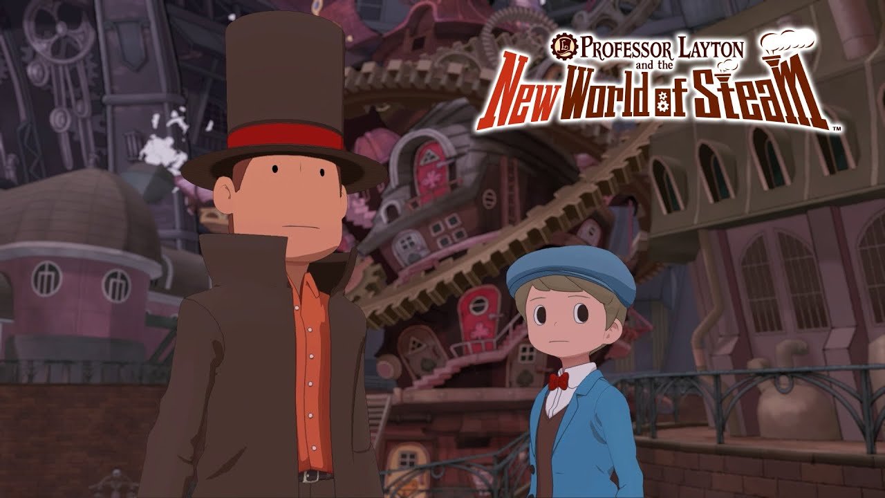 Professor Layton and the New World of Steam chega ao PlayStation 5 em 2026