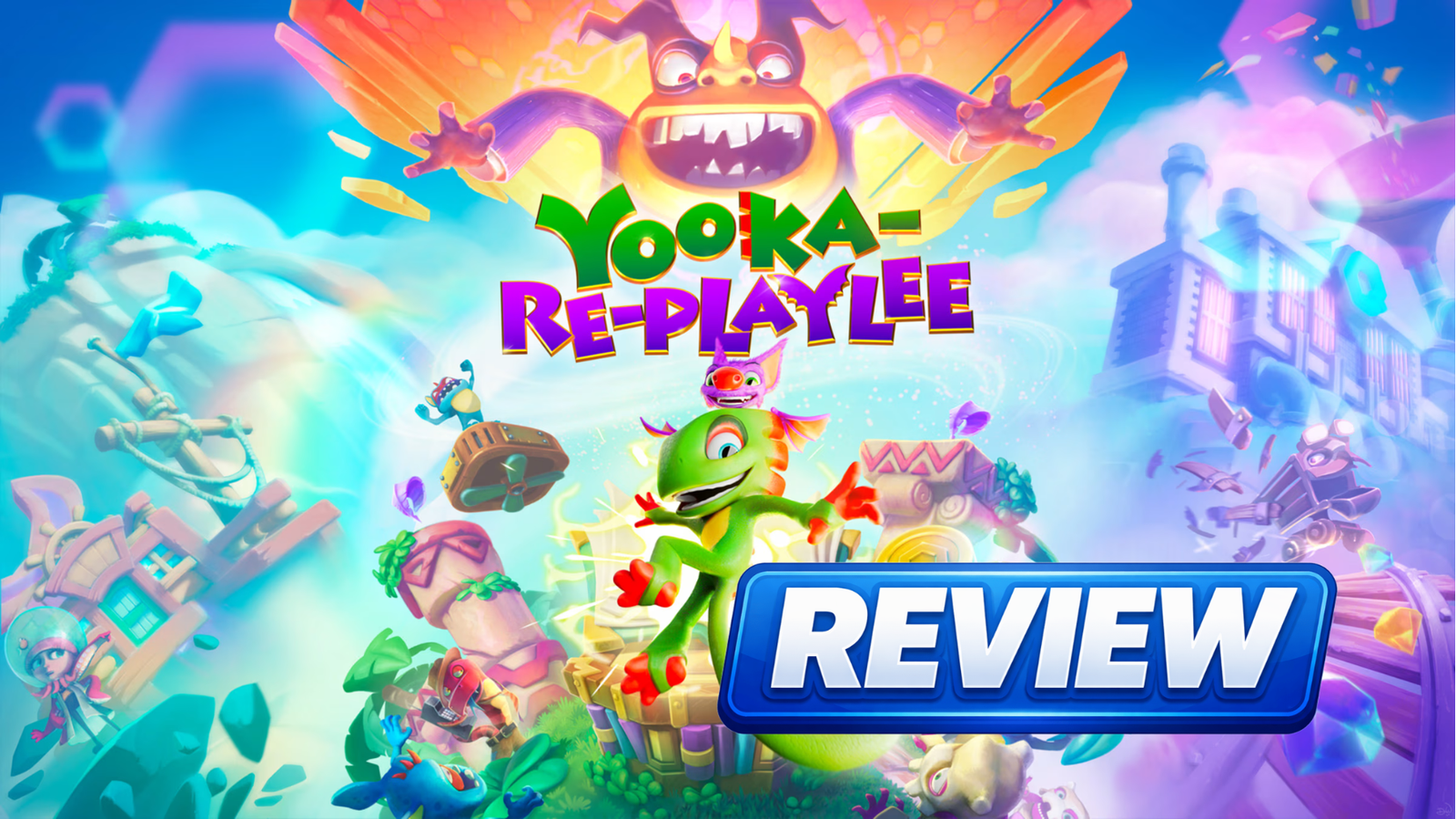 Yooka-Replaylee refina a base e melhora a experiência